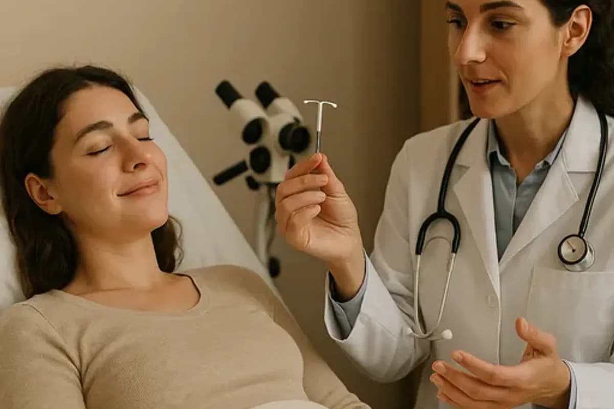 مراقبتهای دوران بارداری و پیشگیری از بارداری (جایگذاری IUD)