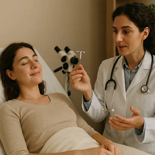 Pregnancy care and contraception (IUD placement)